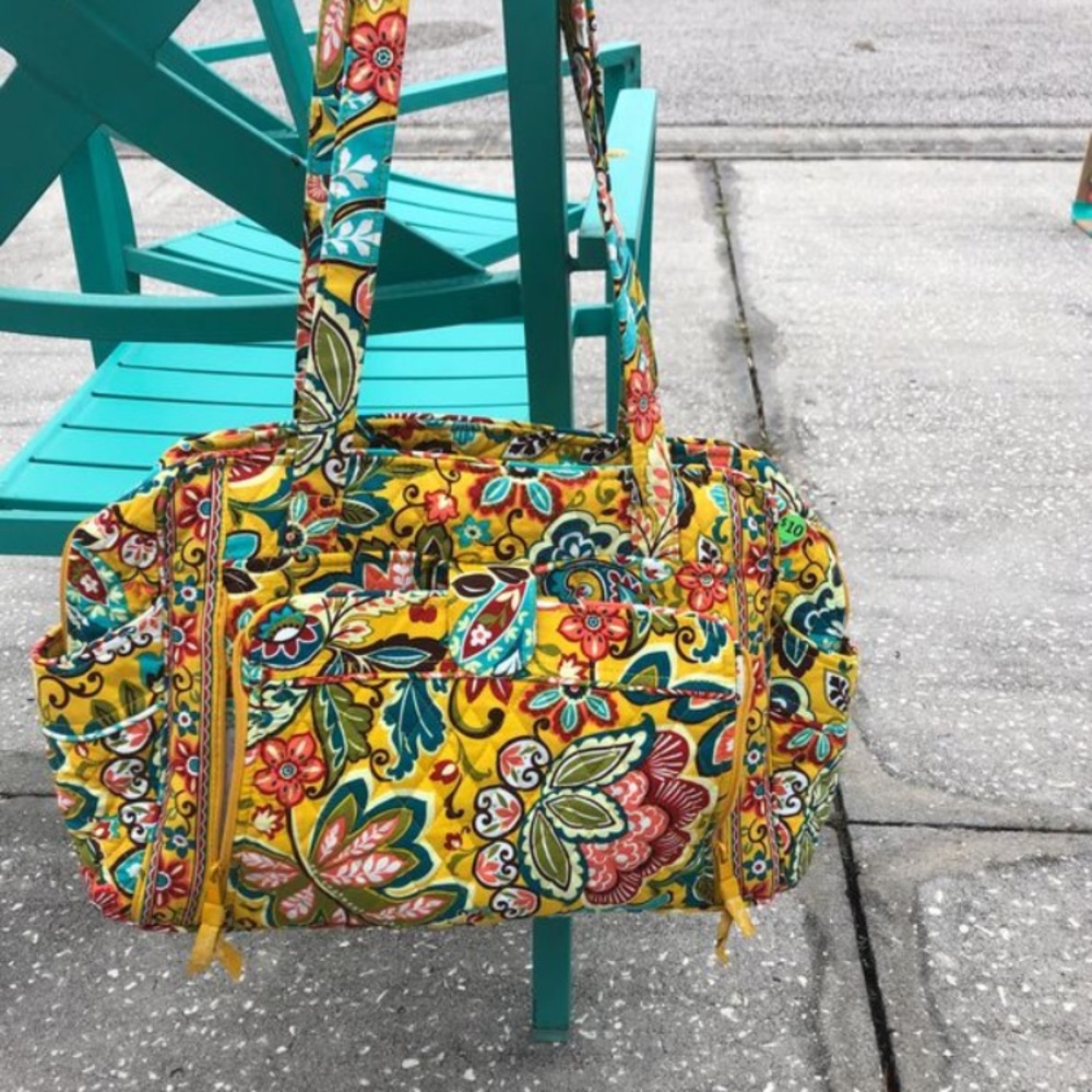 Vera Bradley paisley diaper bag